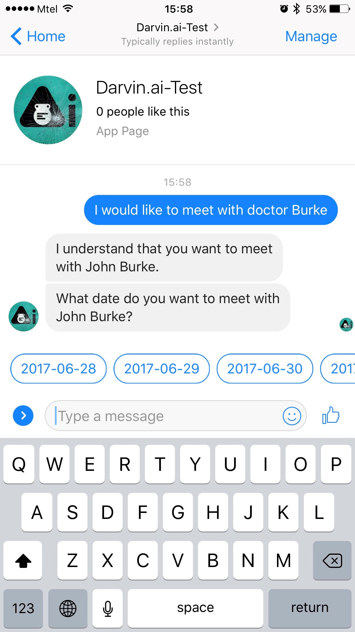 Doctor suggestions with NativeChat